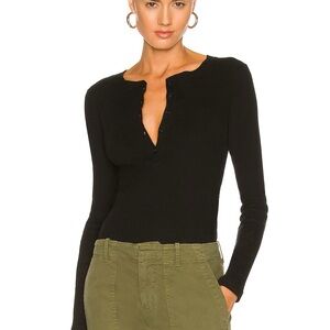 Nili Lotan Jordan Black Henley